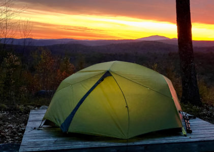 Trip report: A night at the New England Trail’s Richardson Overlook